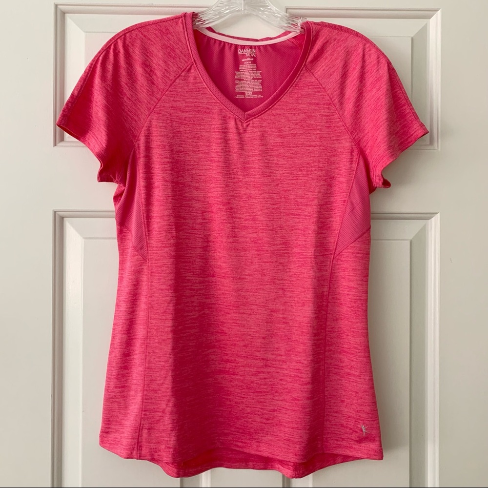 Danskin mesh short sleeve tee